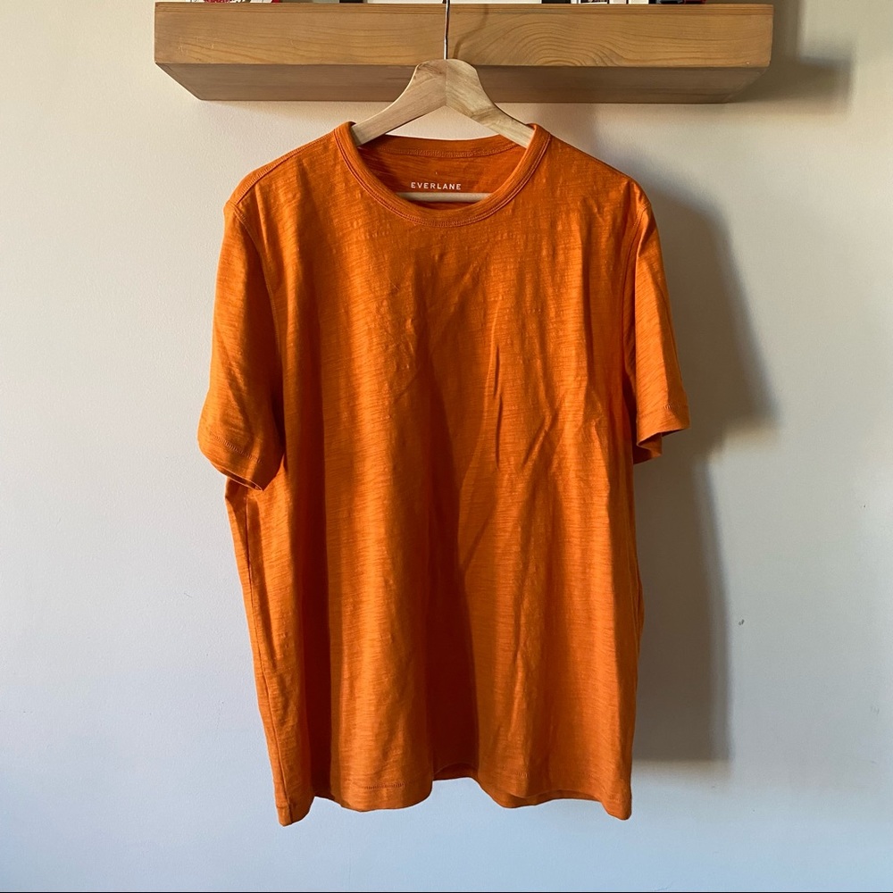 Everlane The Organic Premium-Weight Slub Crew